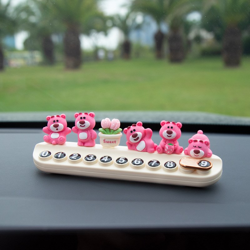 临时挪车电话牌汽车临时停车号码牌车载香薰停靠牌移车牌停车牌