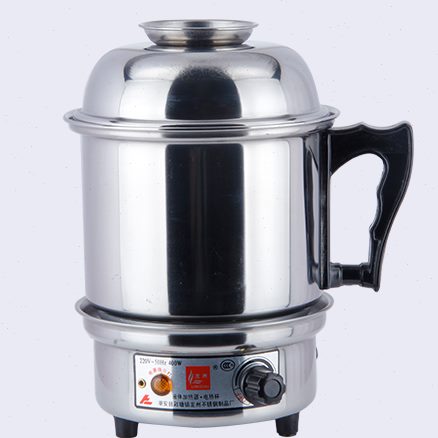 包邮龙州龙洲多功能电热锅电热杯分体煮面锅不锈钢学生加热锅旅行