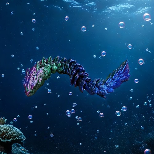 关节可活动海蛇儿童玩偶