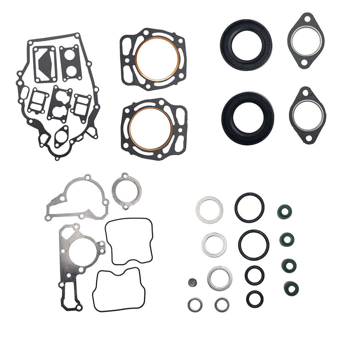 KAF620 Complete Engine Rebuild Gasket Set w/ 2 Oil Seals