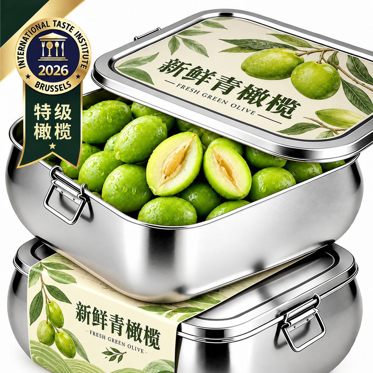 天猫甄选！新鲜青橄榄果福建特产闽清老树檀香新鲜蜜饯孕妇零食