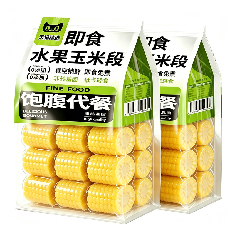 央妈推荐即食特级玉米段无添加低脂饱腹减健身代餐肥官方旗舰店