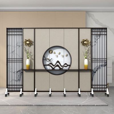 定制屏风隔断客厅卧室办公室遮挡墙现代简约可移动折叠家用折屏