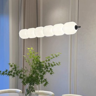 侘寂风法式奶油风客厅主灯卧室餐厅吊灯葫芦长条餐桌茶室中山灯具