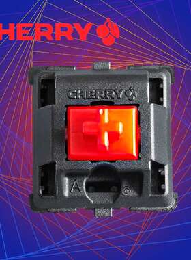 德国CHERRY樱桃红轴轴体开关Keyswitch Red MX1A-L1NN 800个