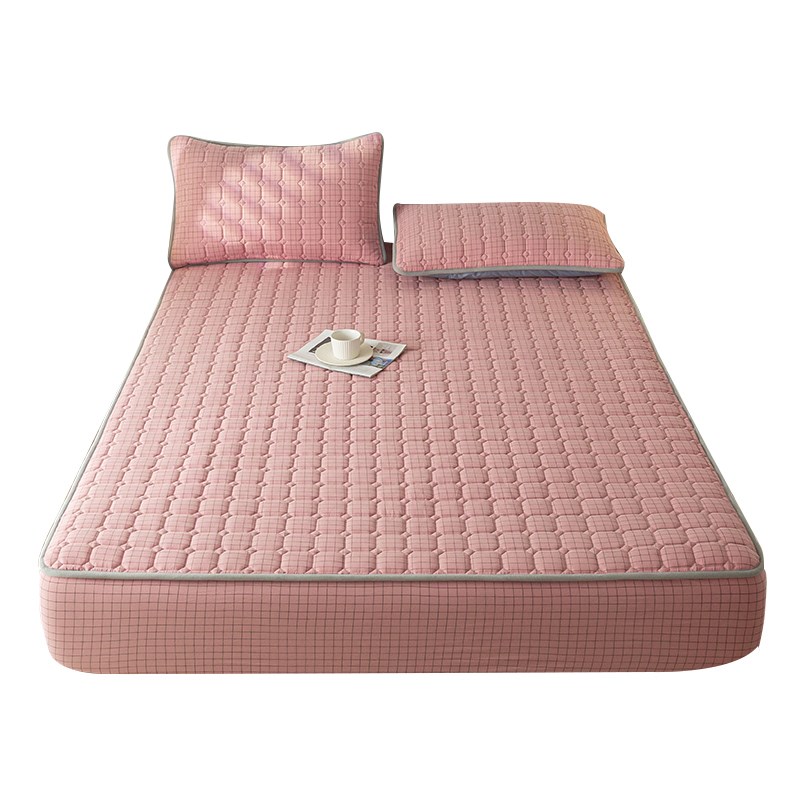 A类大豆夹棉床笠单件防滑床罩防尘罩全包床套罩席梦思床垫保护罩