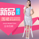 新款 美发小工服染发工作服发廊理发助理技师焗油中工防水围裙皮质