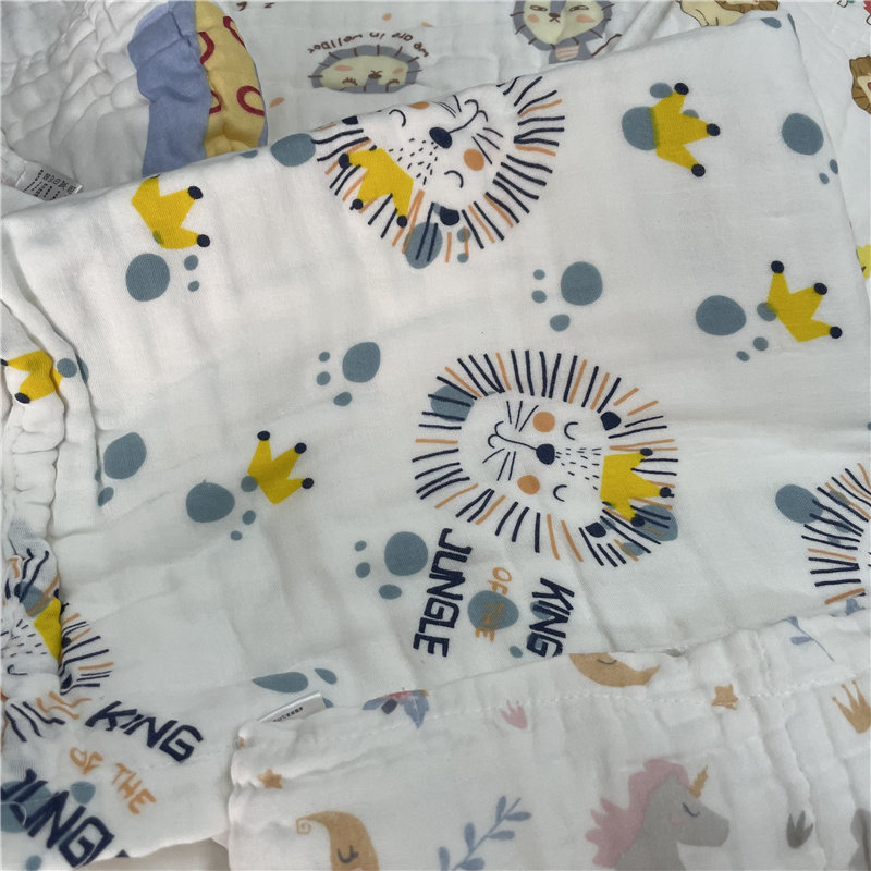 6层纱布泡泡纱布盖毯110*110浴巾多功能儿童毯子纯棉纱超柔,婴童用品,浴巾,淘宝优惠券,粉丝福利购,淘宝优惠卷