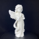 大理石汉白玉石雕天使雕像欧式 饰品 北欧家居客厅石雕小天使摆件装