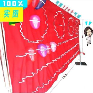 打气球夜市摆地摊设备庙会摆摊汽球靶子挡布飞镖扎气打气筒镖板1