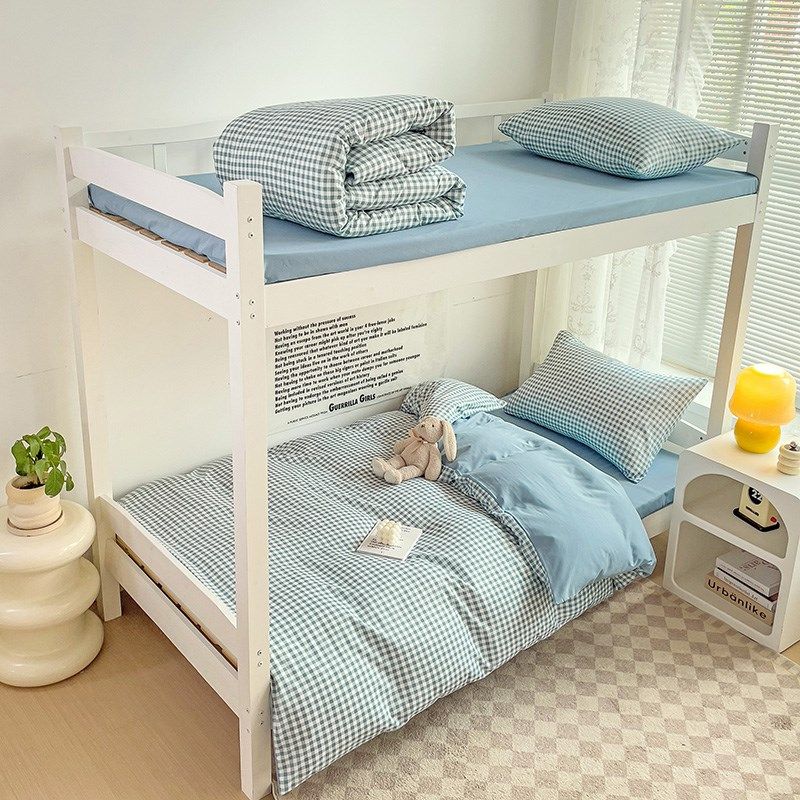 水洗棉纯棉四件套男孩床单被套全棉床上用品大学生宿舍床笠三件套,床上用品,床品套件/四件套/多件套,淘宝优惠券,粉丝福利购,淘宝优惠卷