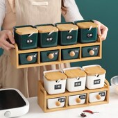 北欧厨房用品佐料罐子调料盒家用创意油瓶调料组合套装 收纳调味罐