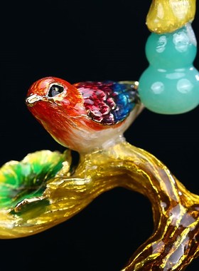 福禄满堂葫芦摆件招财工艺品家居玄关客厅酒柜装饰品乔迁新居礼物