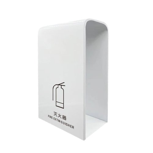 酒店商场灭火器箱加厚圆弧靠墙高端铁艺灭火器专用放置箱消防箱子