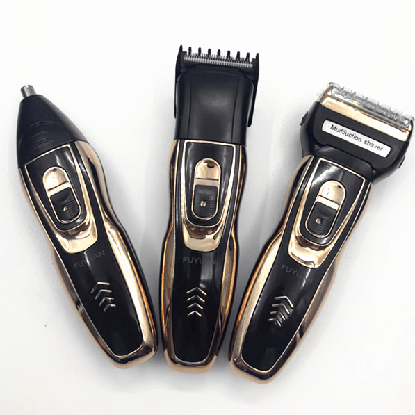 FUKYUEN福垣双节电池剃须刀 理发器 鼻毛器 三合一多功能 刮胡刀
