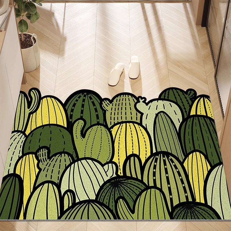 入户门丝圈地垫防滑耐脏除尘可裁剪门口家用脚垫进门门垫玄关地毯