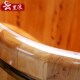云里浪泡澡木桶浴桶成人双边加厚保温柏实木质浴缸洗澡木桶木盆