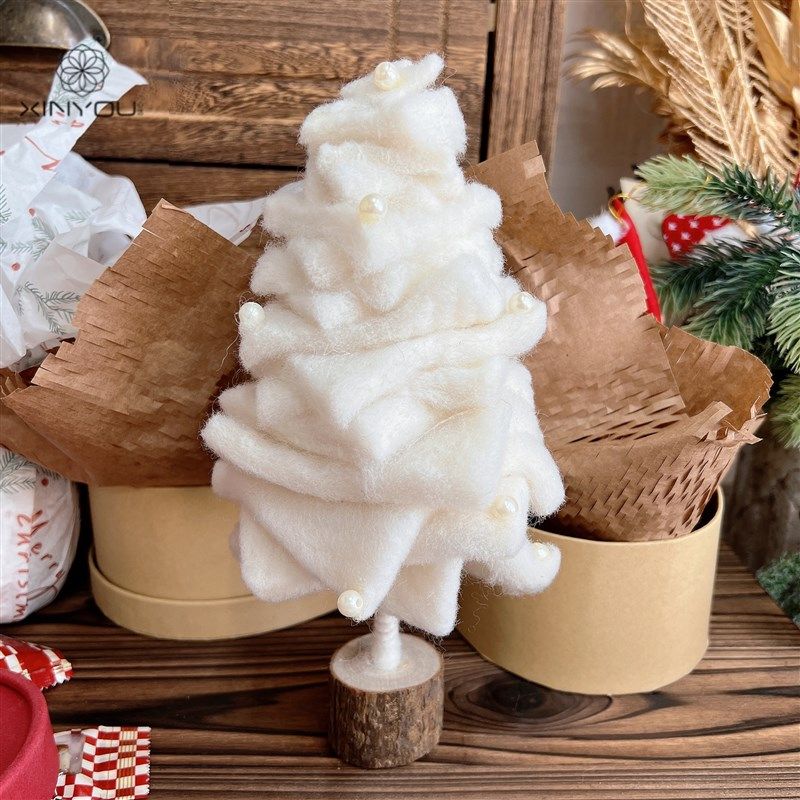 圣诞节节日装饰店面吧台酒店桌面迷你创意小圣诞树气氛装饰摆件