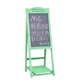 黑板磁性 折叠立式 花架式 黑板实木移动商铺广告板居家小黑板支架式