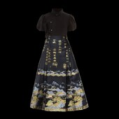 薄款 新中式 古装 马面裙套装 国风汉服唐装 女童夏季 儿童夏装 2024新款