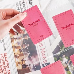 a5卡册内页四宫格拍立得照片明信片票根镭射票高清加厚一宫格3寸4