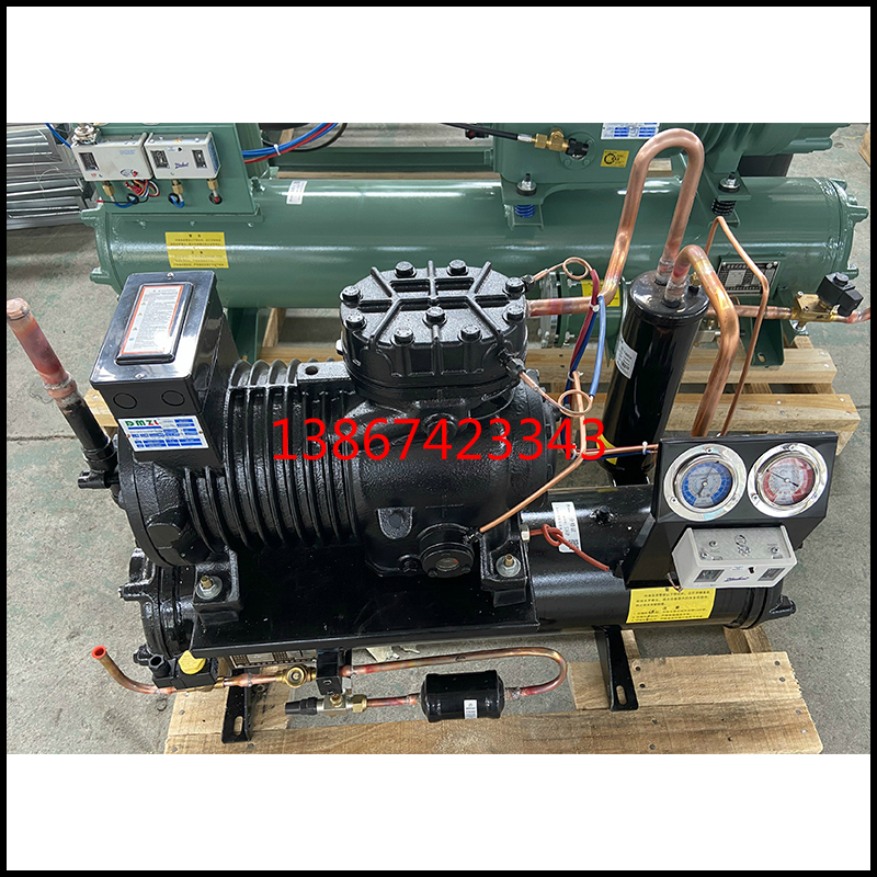 全新谷轮3匹水冷机组小型冷藏库制冷配件 沈阳谷轮压缩机组3P BFS