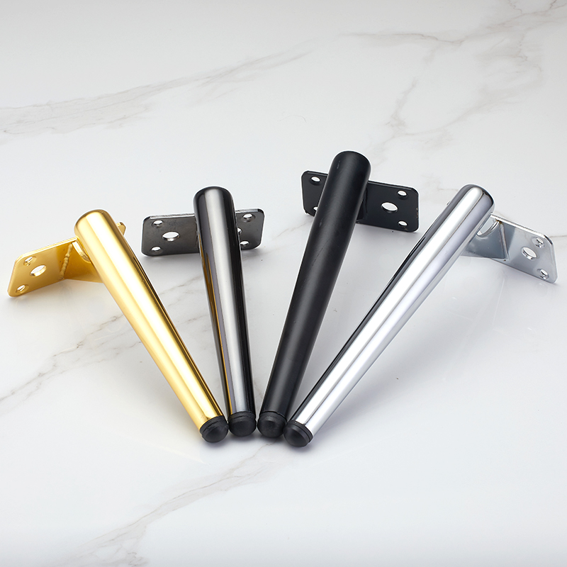 梳妆台脚柜脚金色浴室柜脚黑色床头柜腿电视柜支撑茶几五金金属腿