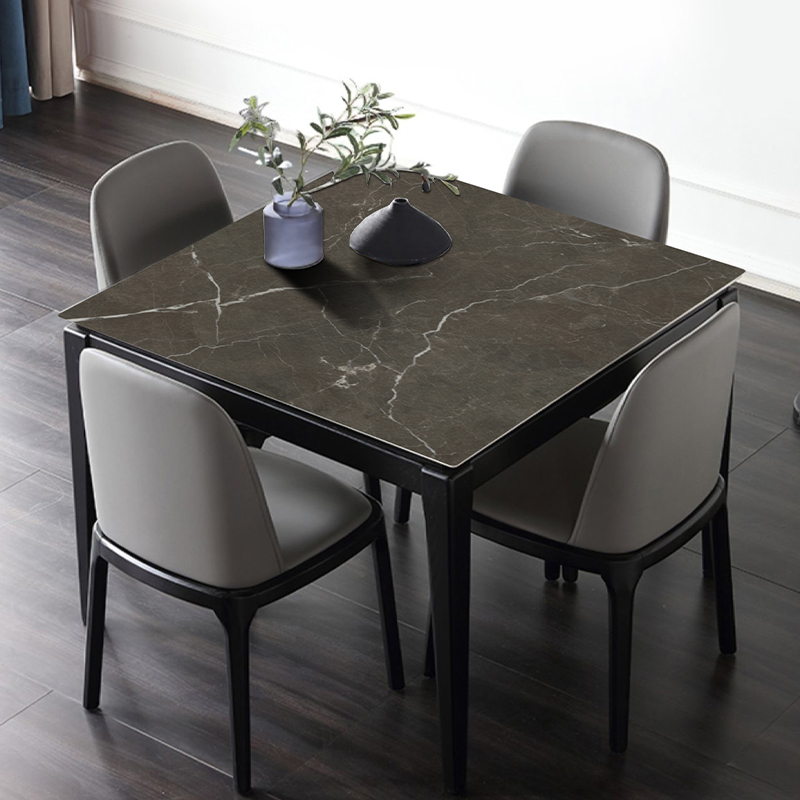 方桌布防水防烫防油免洗正方形高级感小茶几餐桌硅胶桌垫子可裁剪