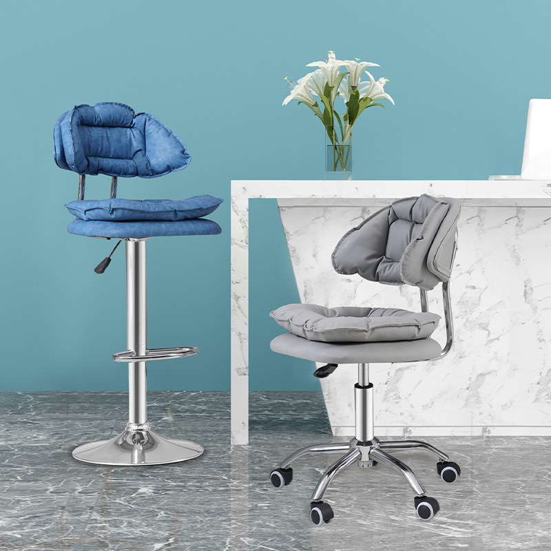 吧台椅电脑椅家用久坐办公椅靠背座椅升降转椅酒吧椅美甲椅椅子,住宅家具,电脑椅,淘宝优惠券,粉丝福利购,淘宝优惠卷