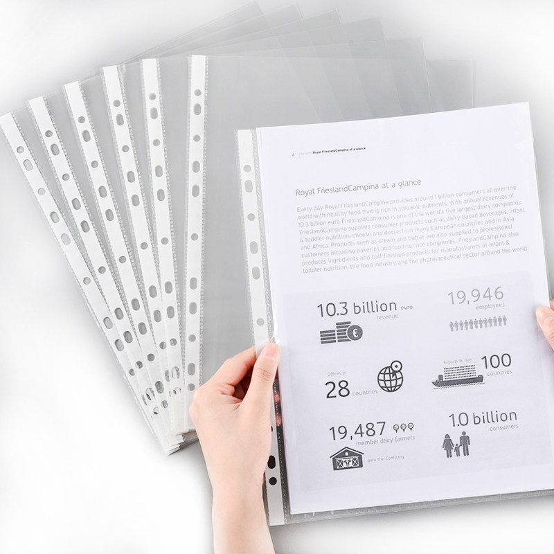 11孔文件袋A4透明加厚资料袋活页文件夹插页袋快劳夹保存收纳袋保,文具电教/文化用品/商务用品,文件袋/资料袋/试卷收纳袋,淘宝优惠券,粉丝福利购,淘宝优惠卷