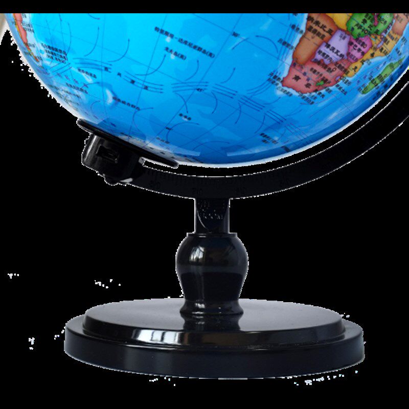 中图社博目/20cm高清政区学生灯光地球仪/炫影黑支架 学生礼物/