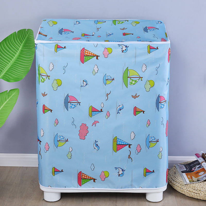 防水防晒双缸半自动洗衣机罩 老式双桶涂银拉链双杠加厚洗衣机套,居家布艺,洗衣机罩,淘宝优惠券,粉丝福利购,淘宝优惠卷