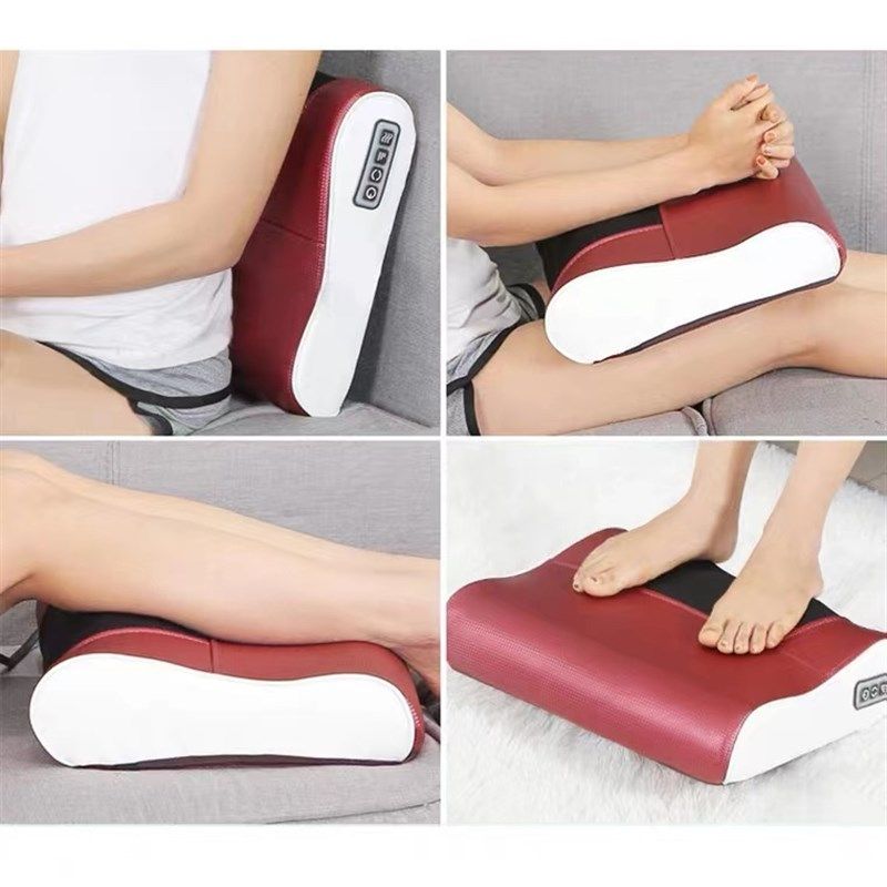 苏的按摩器肩颈椎腰部背部揉捏电动仪多功能舒帝何浩明家用按摩枕