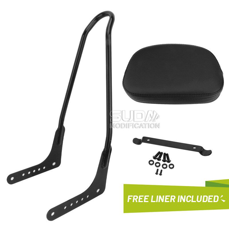 摩哈雷街霸后靠背 后脚踏 后坐垫年路威肥仔豪雅乘客后弓