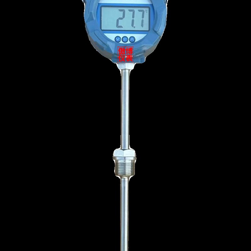 防爆两件式数显一体化温度变送器电池就地显示温度计高精度显示仪