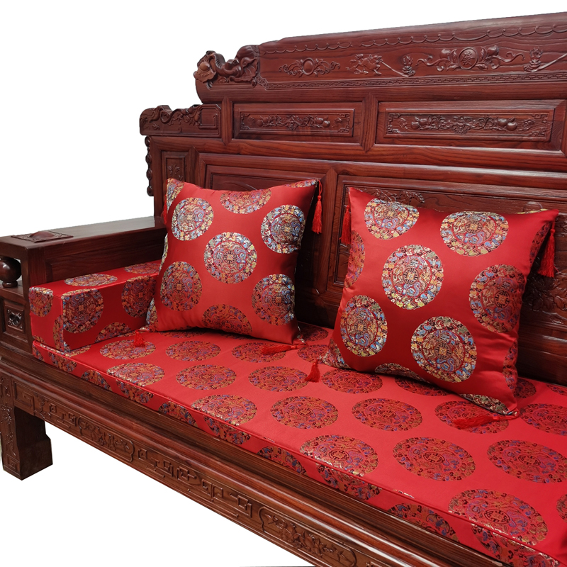 定做棕垫红木沙发垫罗汉床垫硬棕榈中式实木飘窗垫3E环保椰棕椅子