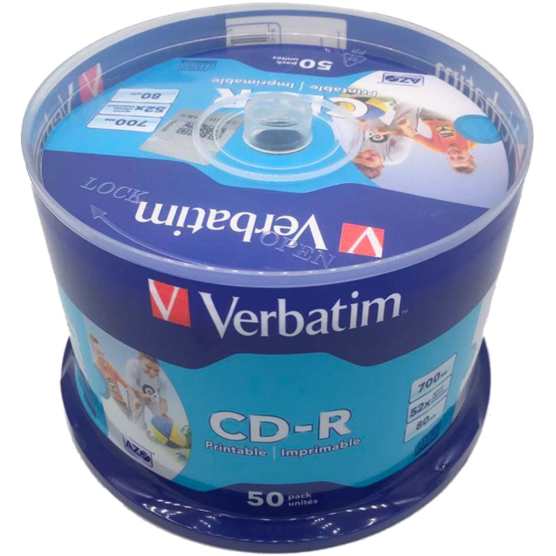 威宝金面浅蓝光盘ZO蓝釉空白刻录盘打印R 音乐碟车载台产