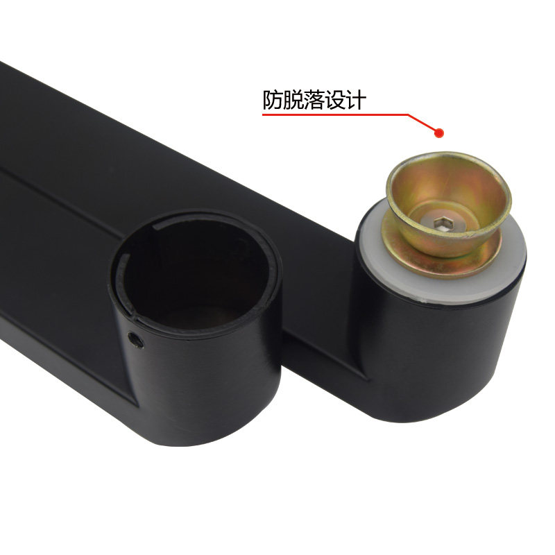 大拉手玻璃门黑色拉手浴室房门把手哑光哑黑门把手