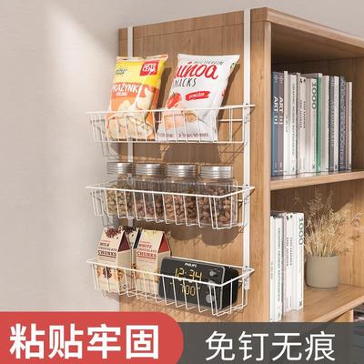 衣柜侧面置物架柜子外侧边挂衣架宿舍收纳免打孔壁挂衣钩挂架挂钩