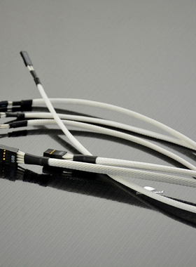 前面板延长线跳线 IO线 机箱信号线 音频 usb2.0线白色包网延长线