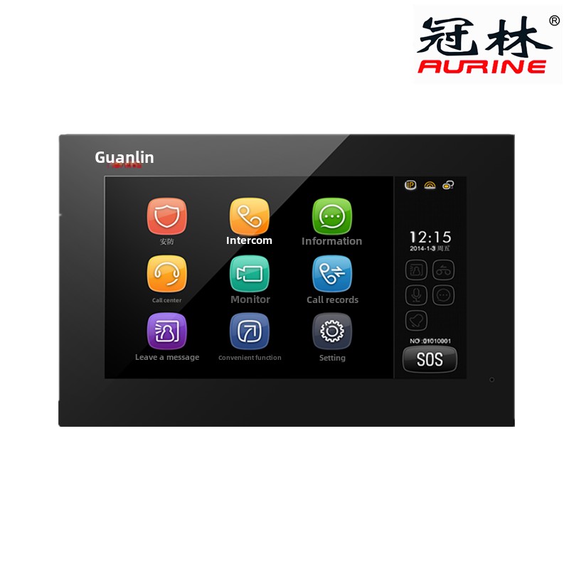 桂林可视楼宇对讲系统室内扩展Gl8-V2门禁控制MiliMl8-V7S/F5/V10