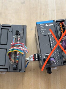 台达AS324MT-A+PLC模块 功能完好!