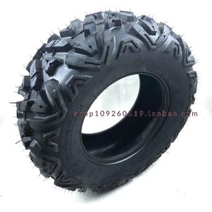 四轮越野卡丁车25X10 12寸A字花真空轮胎 12寸轮胎沙滩车25X8