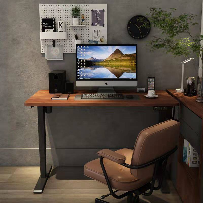 迈德斯特电动升降桌办公台式电脑桌学习桌书桌智能升降桌子
