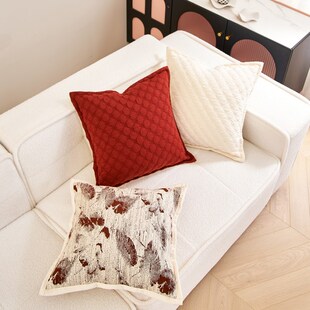 新年抱枕沙发客厅级感靠垫飘大靠背床上睡觉腰靠枕头含