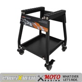 越野摩车拆卸凳带轮子保养修车工具停车架驻车架