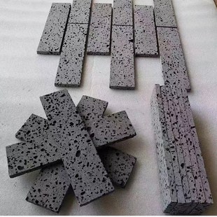 天然火山岩外墙砖板材黑洞石文化石瓷砖别墅院子地砖室外地舖石材