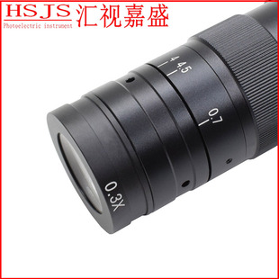 单筒光学镜头辅助物镜.电子显微镜放大增倍升高工作距离