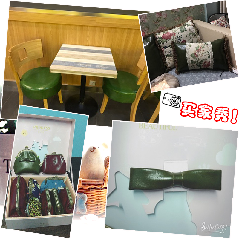 pu新款油蜡皮欧式沙发床头家具座椅软包硬包防水耐磨桌垫皮革皮料