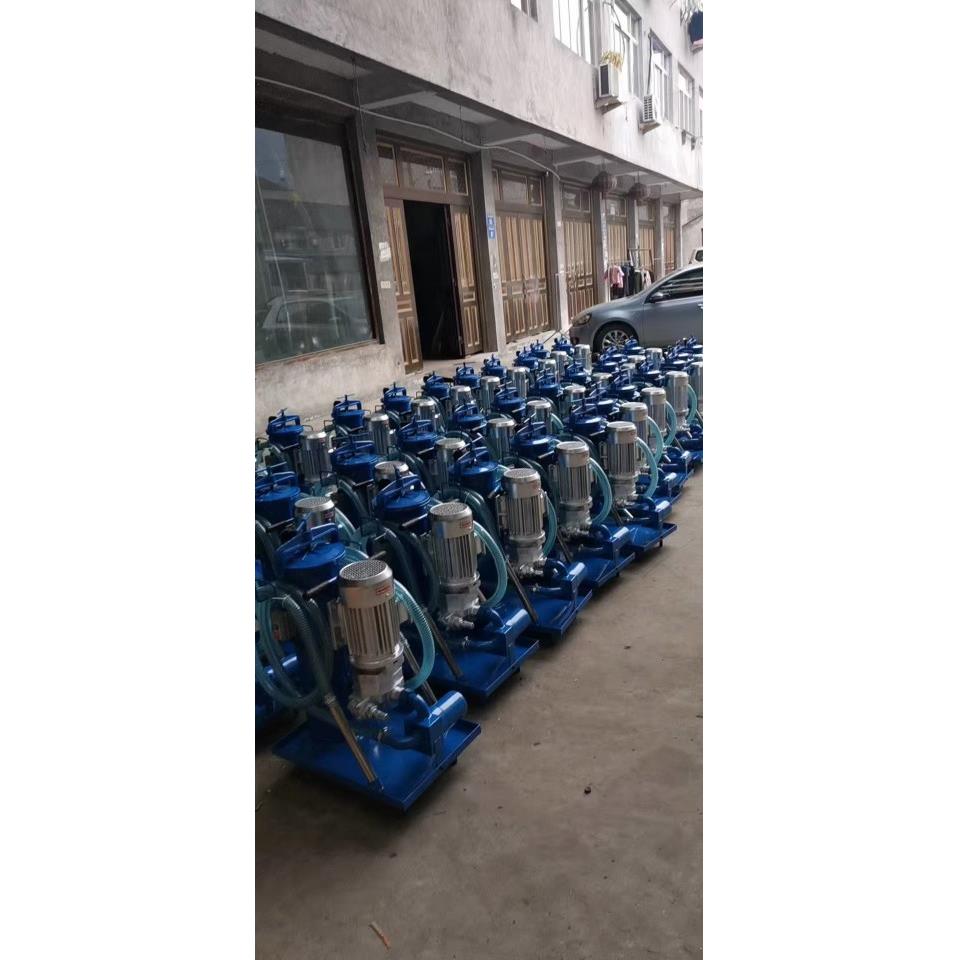 小型液压油过滤器LUC-40x20LUC-40X10滤油机小车